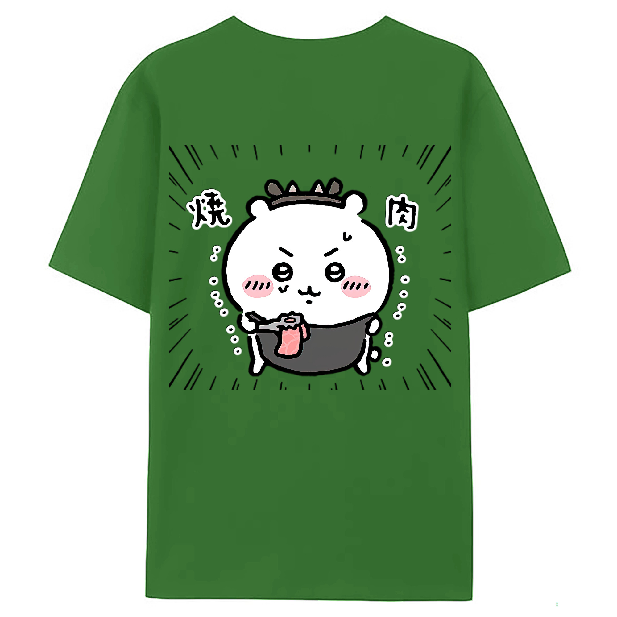 （画像用） ちいかわ ちいかわ Chii-kawa chiikawa レディース半袖Tシャツ(バックプリント)